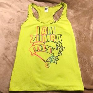 Zumba Celebrate Love Instructor Racerback M